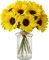 Artificial Sunflowers in Vase – Summer Table Centerpieces & Home Decor